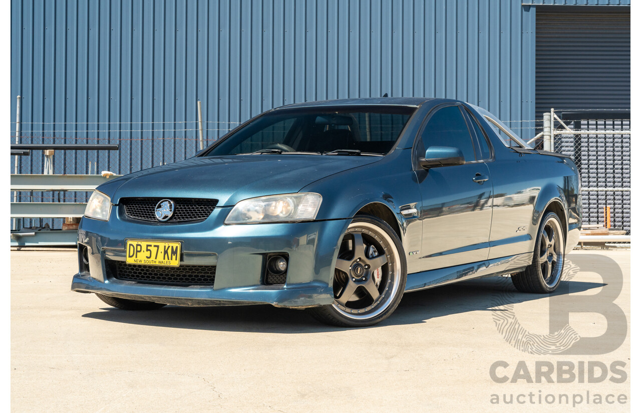 6/2009 Holden Commodore SS-V VE MY09.5 Utility Karma Blue V8 6.0L