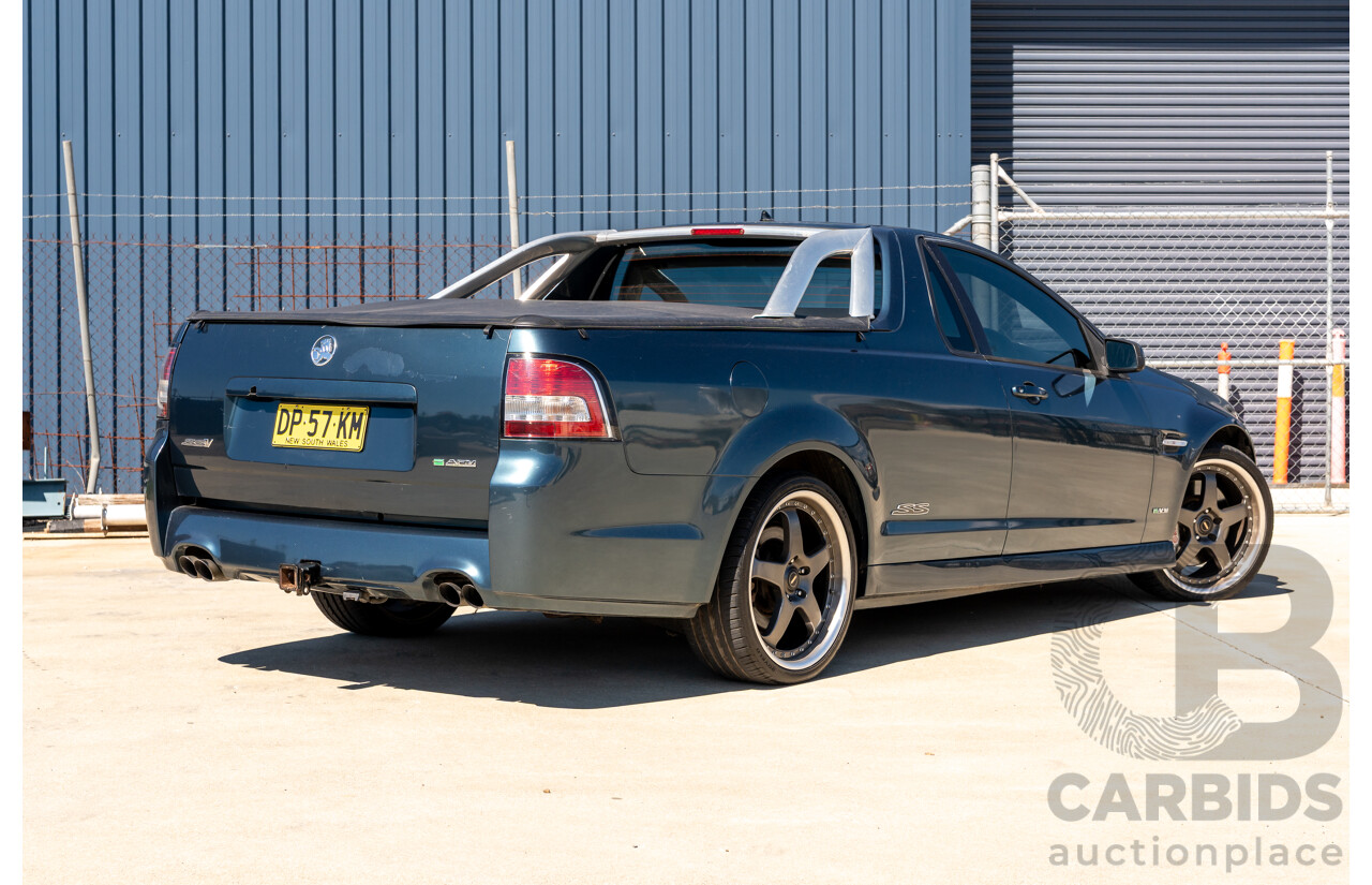 6/2009 Holden Commodore SS-V VE MY09.5 Utility Karma Blue V8 6.0L