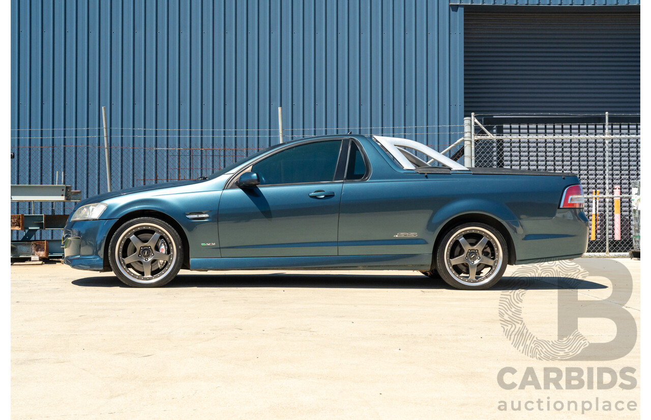 6/2009 Holden Commodore SS-V VE MY09.5 Utility Karma Blue V8 6.0L
