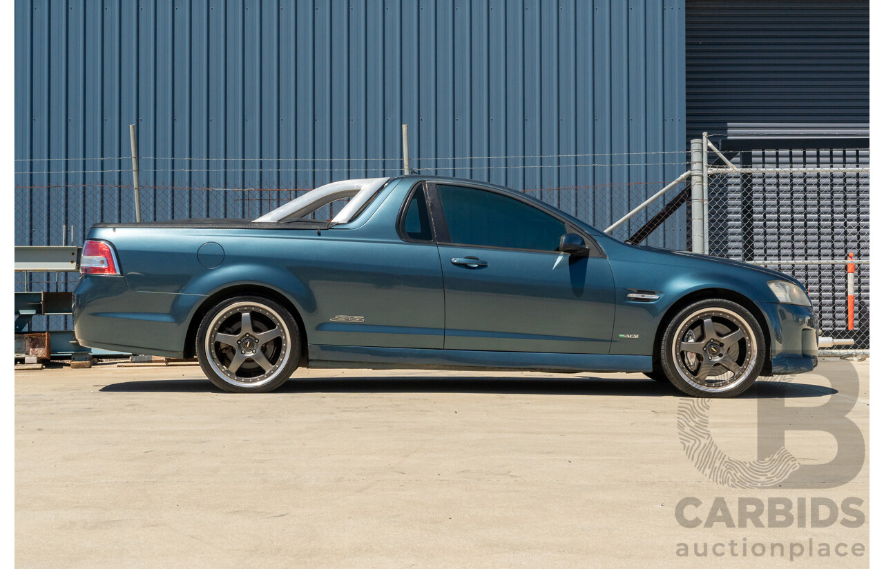 6/2009 Holden Commodore SS-V VE MY09.5 Utility Karma Blue V8 6.0L