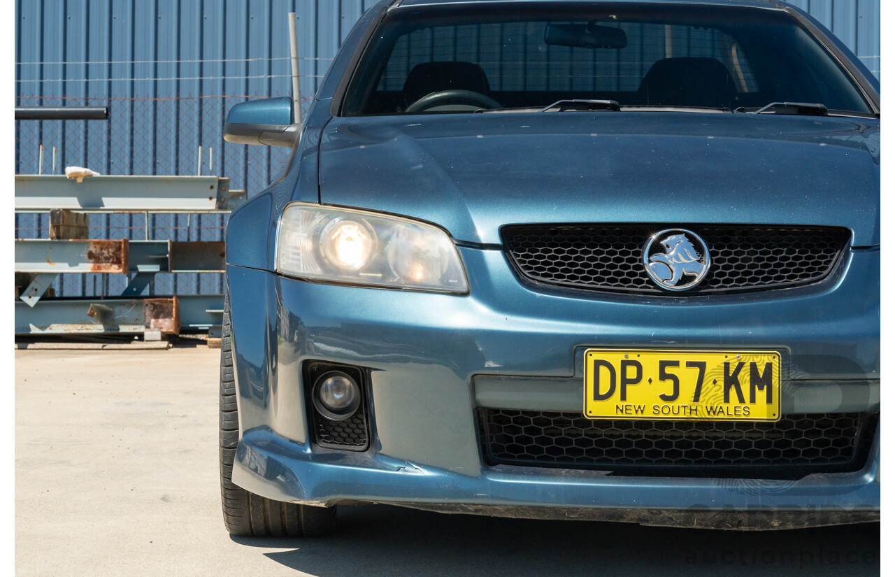 6/2009 Holden Commodore SS-V VE MY09.5 Utility Karma Blue V8 6.0L