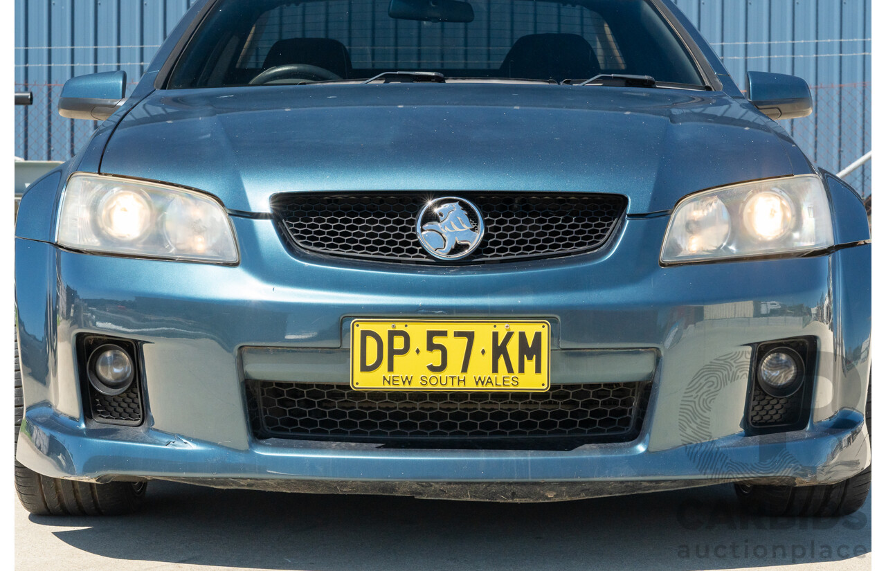 6/2009 Holden Commodore SS-V VE MY09.5 Utility Karma Blue V8 6.0L