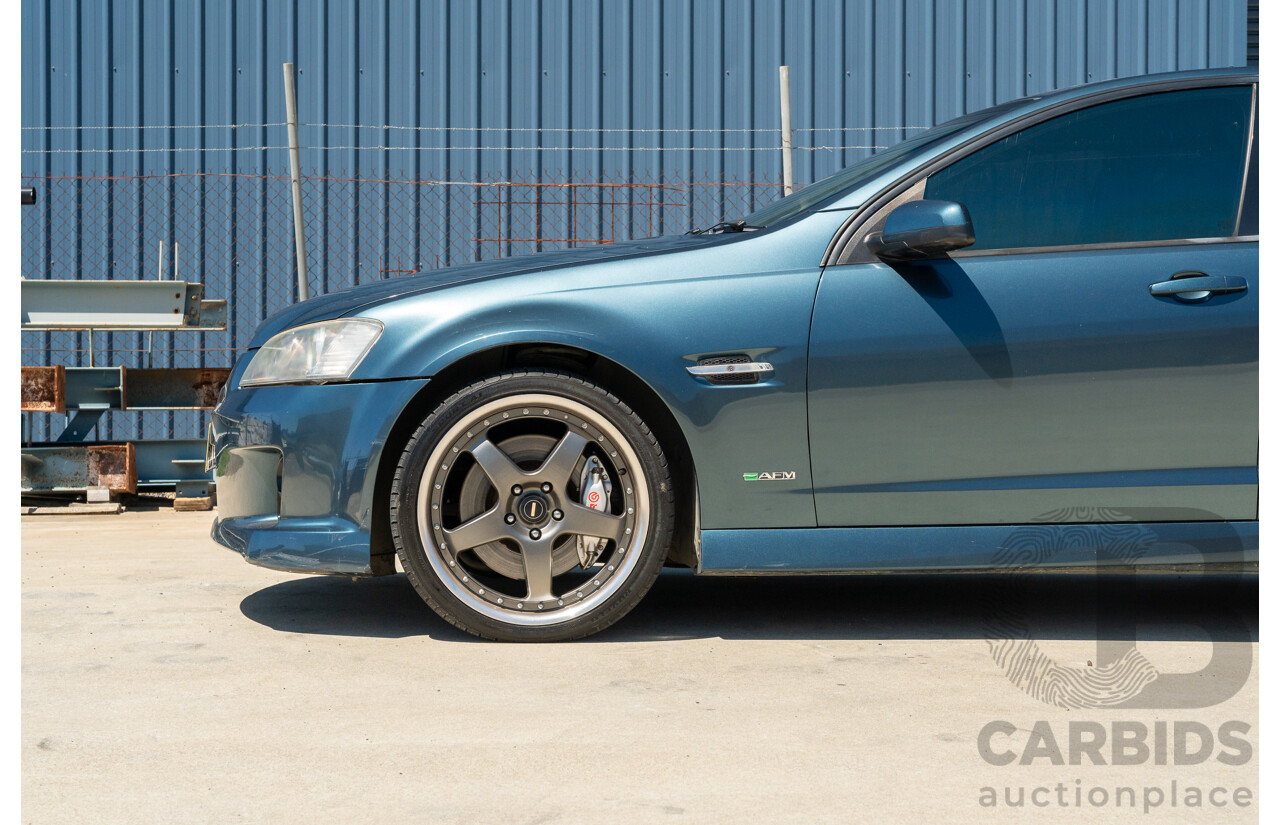 6/2009 Holden Commodore SS-V VE MY09.5 Utility Karma Blue V8 6.0L