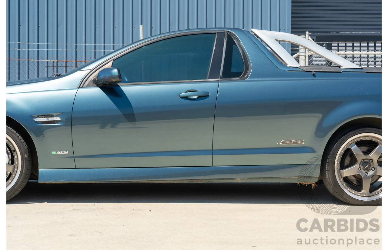 6/2009 Holden Commodore SS-V VE MY09.5 Utility Karma Blue V8 6.0L