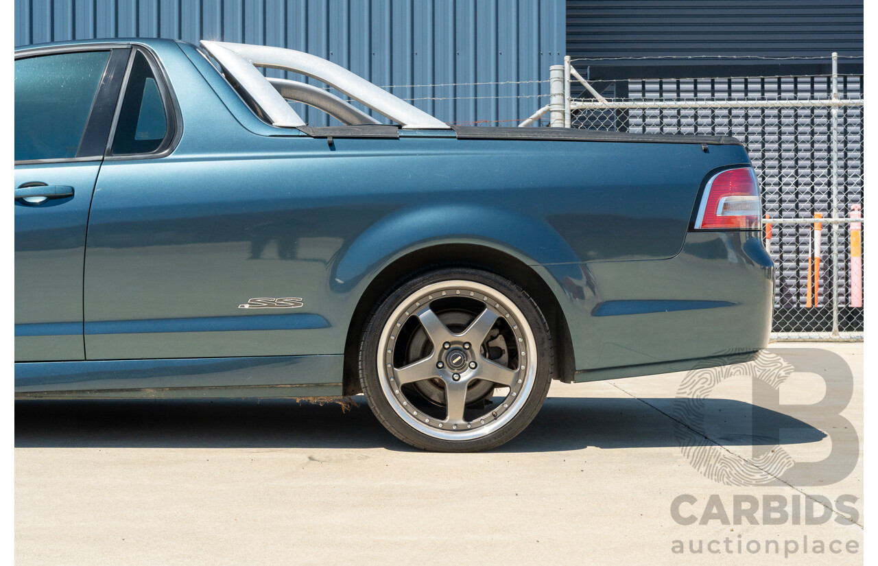 6/2009 Holden Commodore SS-V VE MY09.5 Utility Karma Blue V8 6.0L