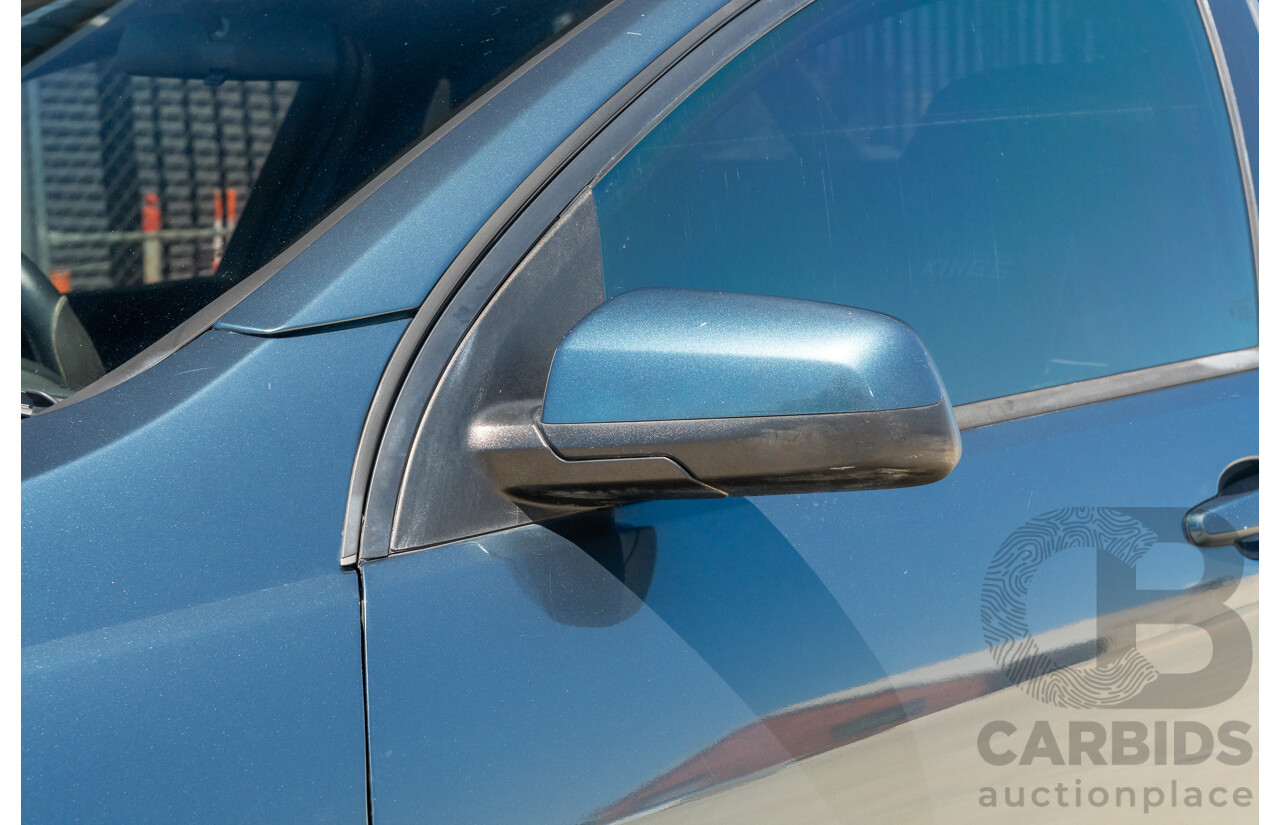 6/2009 Holden Commodore SS-V VE MY09.5 Utility Karma Blue V8 6.0L