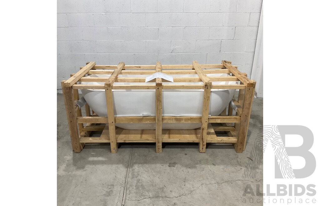 Stone Bath - White (170L X 80W X 52H ) - ORP $4,000.00
