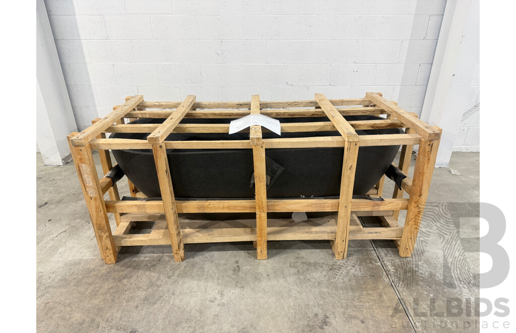 Stone Bath - Dark Grey Terrazzo (170L X 80W X 50H ) - ORP $4,000.00