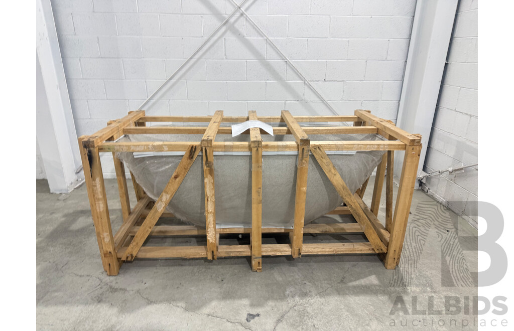 Stone Bath - Light Grey Terrazzo (180L X 80W X 60H ) - ORP $4,000.00