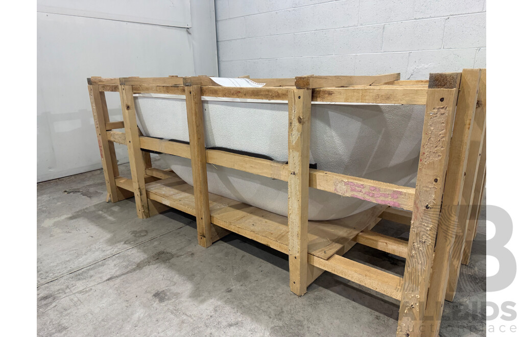 Stone Composite Bath - White  (170L X 80W ) - ORP $4,000.00