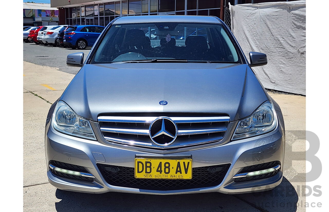 9/2011 Mercedes-Benz C200 CDI BE W204 MY11 4d Sedan Silver Turbo Diesel 2.1L