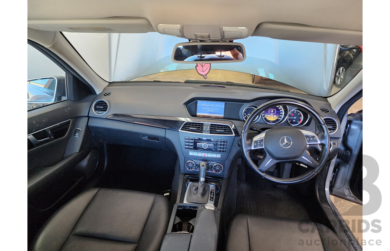 9/2011 Mercedes-Benz C200 CDI BE W204 MY11 4d Sedan Silver Turbo Diesel 2.1L