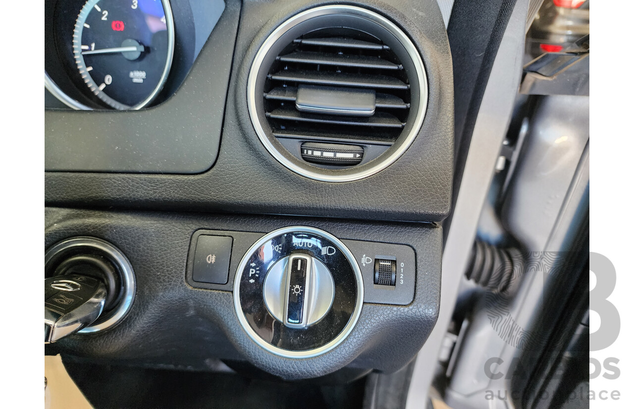 9/2011 Mercedes-Benz C200 CDI BE W204 MY11 4d Sedan Silver Turbo Diesel 2.1L