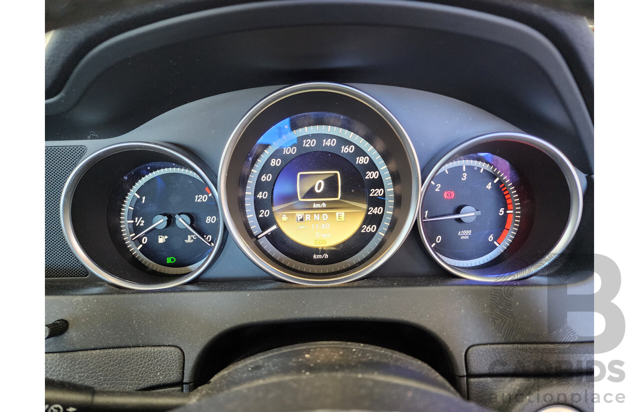 9/2011 Mercedes-Benz C200 CDI BE W204 MY11 4d Sedan Silver Turbo Diesel 2.1L
