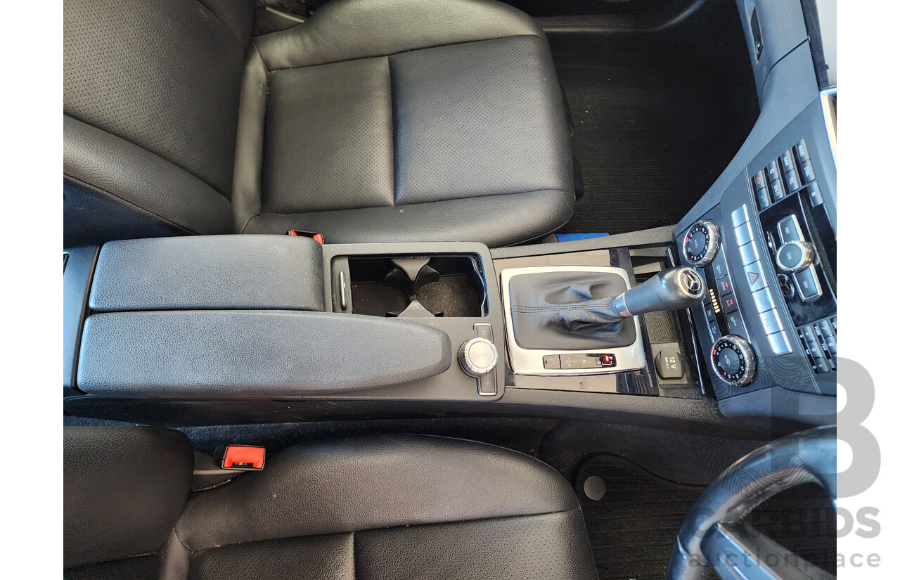 9/2011 Mercedes-Benz C200 CDI BE W204 MY11 4d Sedan Silver Turbo Diesel 2.1L