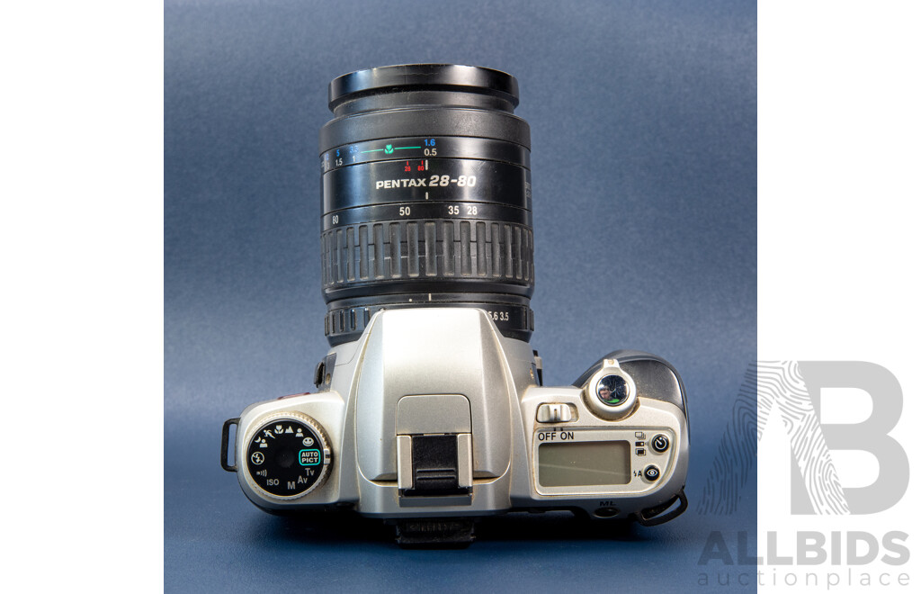 Minolta & Pentax 35mm SLR Cameras with Lenses