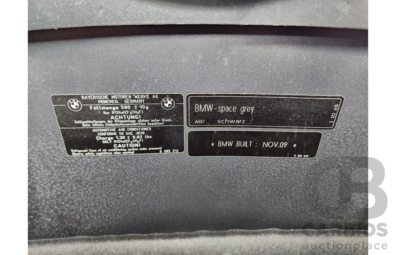 1/2010 Bmw 3 20d Executive E90 MY09 4d Sedan Grey 2.0L