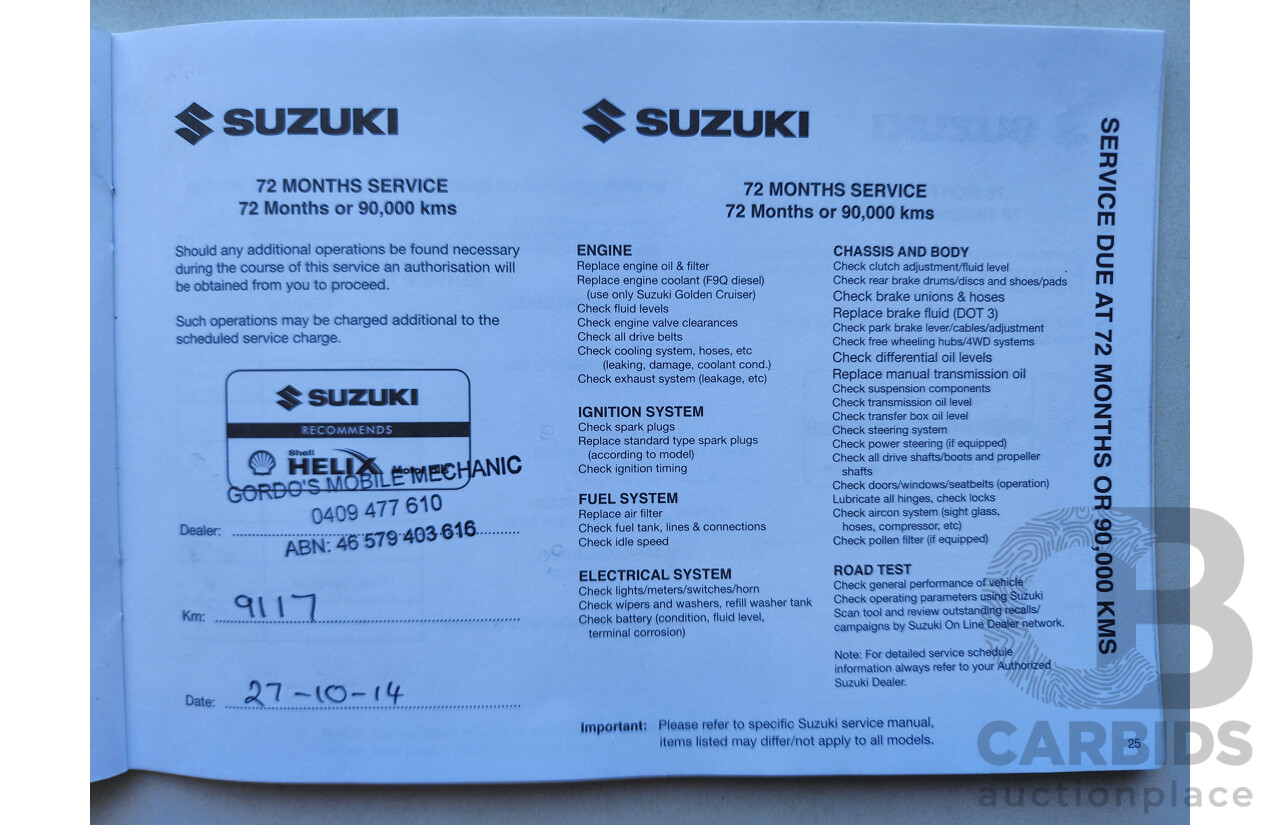 12/2010 Suzuki Kizashi XL FR 4d Sedan White 2.4L