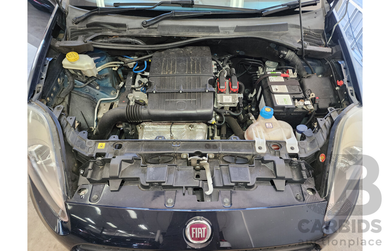 10/2013 Fiat Punto Lounge MY13 5d Hatchback Blue 1.4L