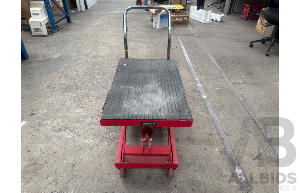Hafco - Hydraulic Lift Trolley