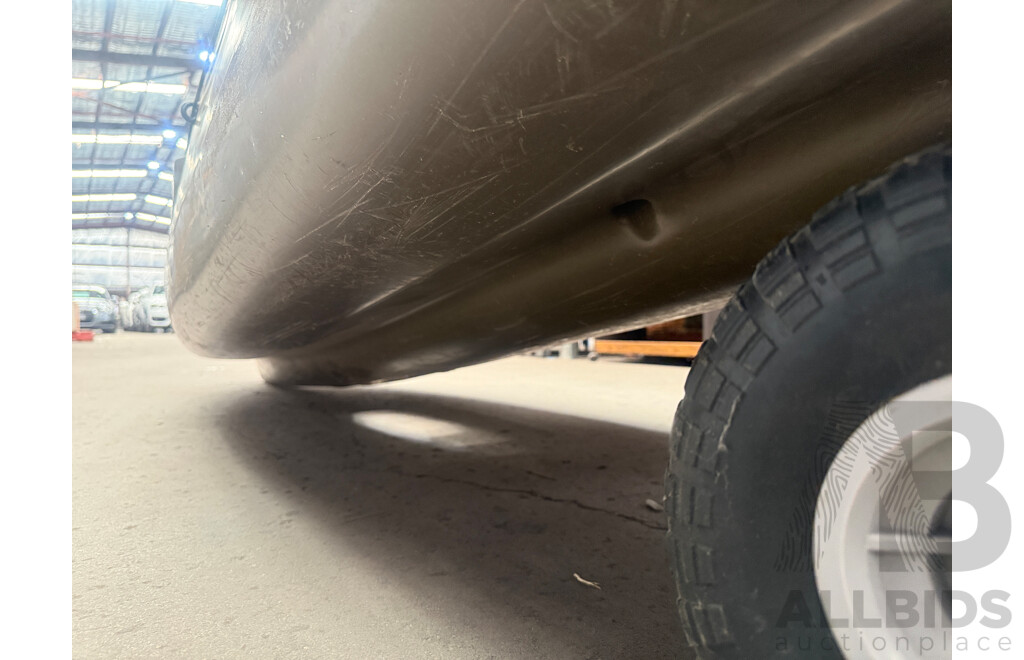 Hobie Mirage Outback Fishing Kayak + Paddles + Trolley