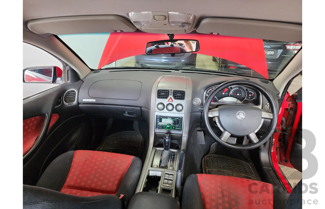 1/2004 Holden Commodore S VYII 4d Sedan Red 3.8L