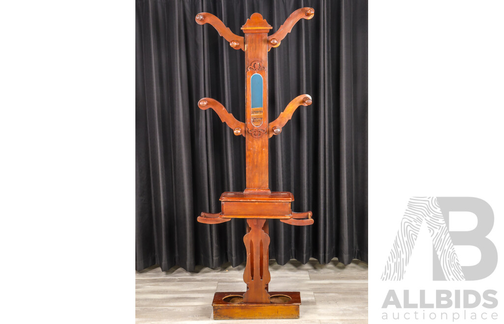Victorian Cedar Hall Tree