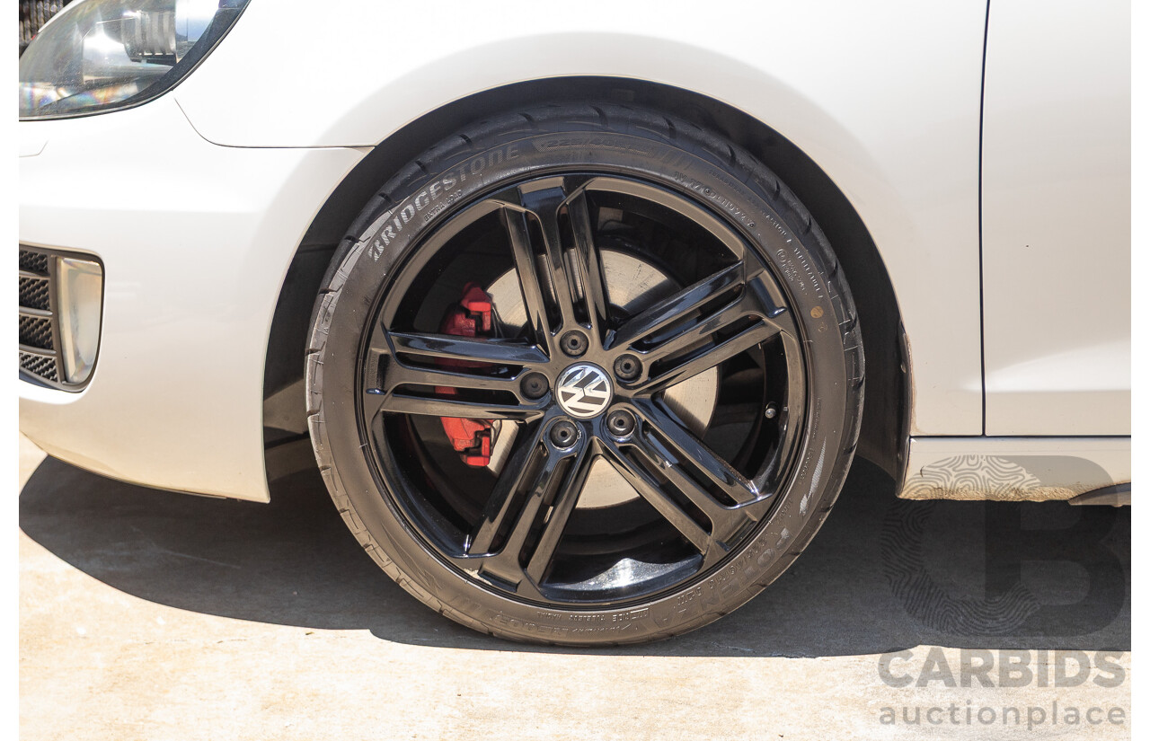 1/2013 Volkswagen Golf GTI 1K MY13 5D Hatchback White Turbo 2.0L