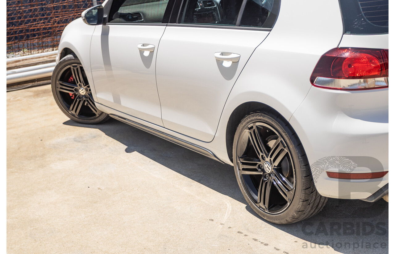 1/2013 Volkswagen Golf GTI 1K MY13 5D Hatchback White Turbo 2.0L