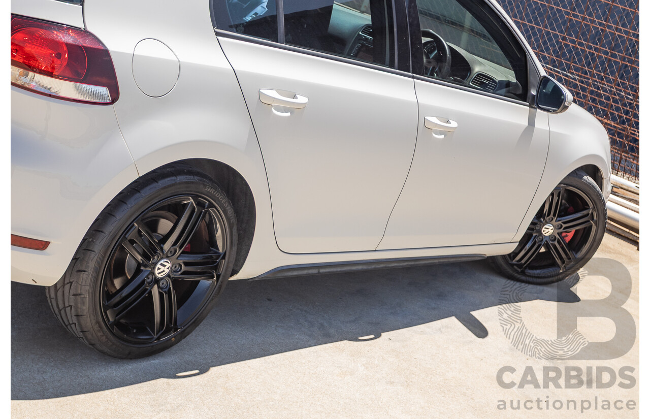 1/2013 Volkswagen Golf GTI 1K MY13 5D Hatchback White Turbo 2.0L