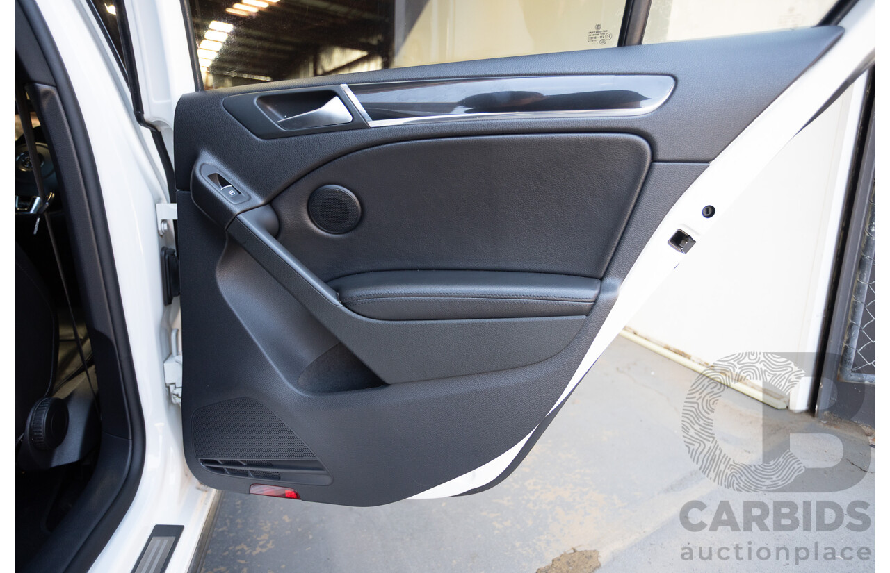 1/2013 Volkswagen Golf GTI 1K MY13 5D Hatchback White Turbo 2.0L