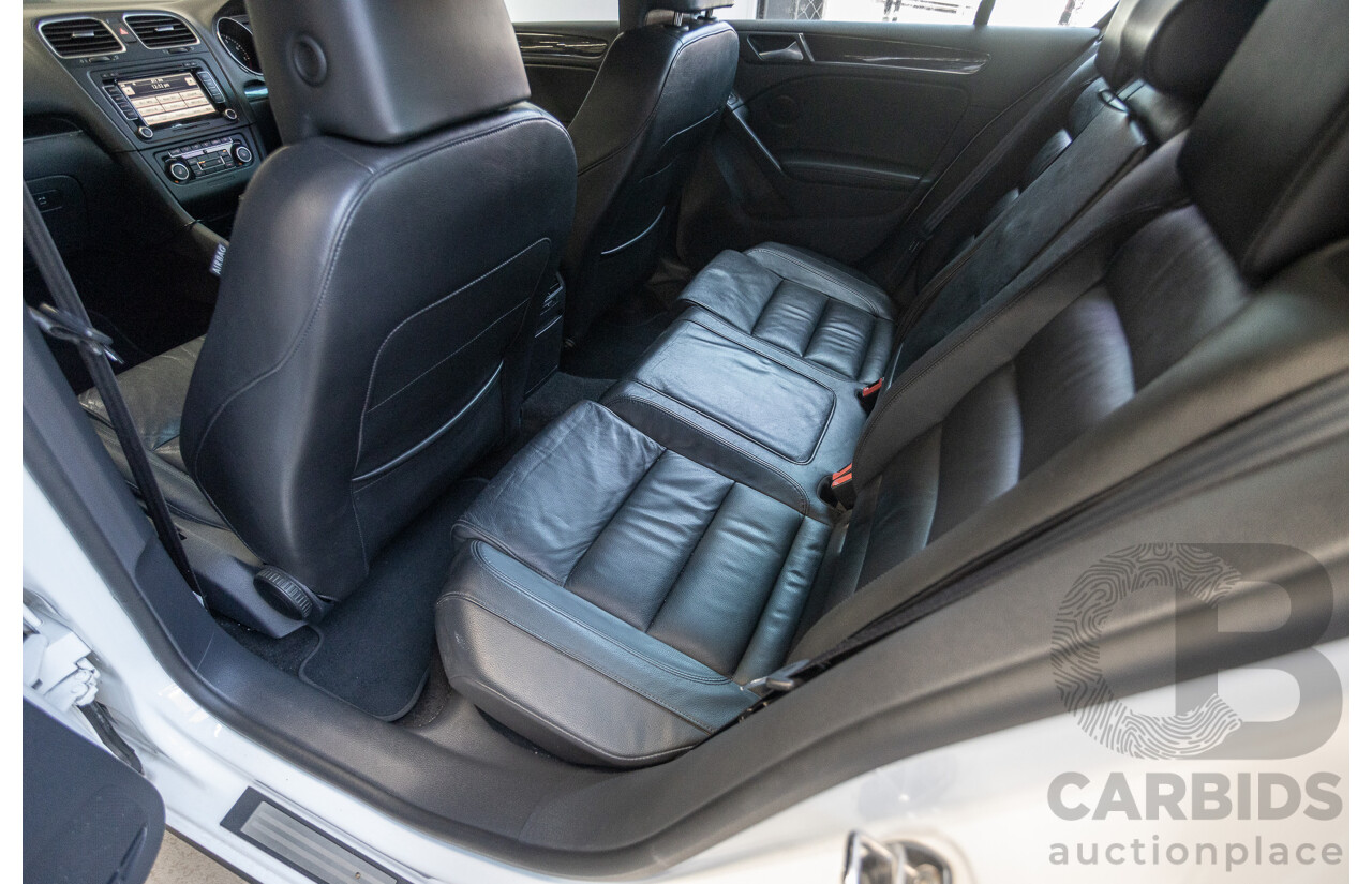 1/2013 Volkswagen Golf GTI 1K MY13 5D Hatchback White Turbo 2.0L