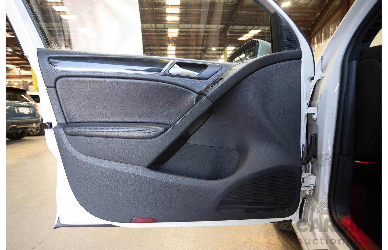 1/2013 Volkswagen Golf GTI 1K MY13 5D Hatchback White Turbo 2.0L