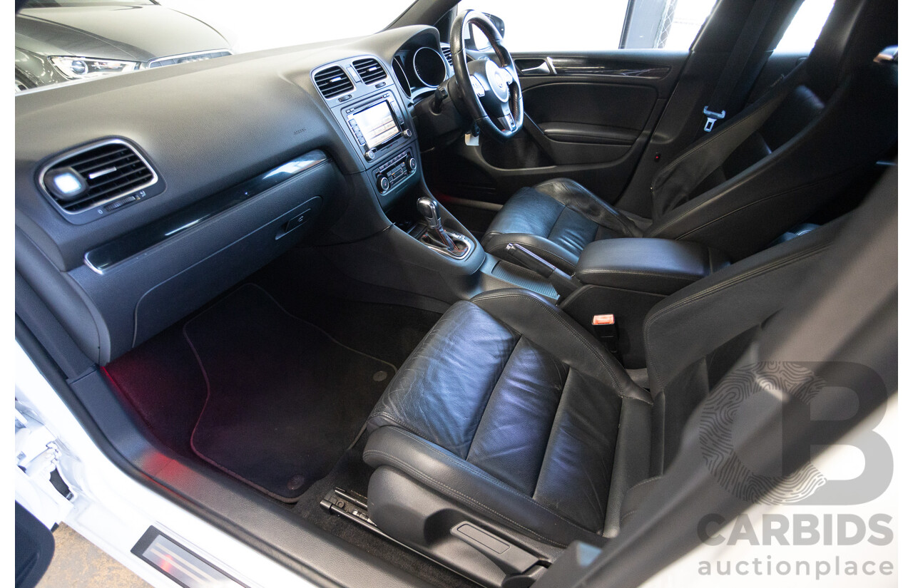 1/2013 Volkswagen Golf GTI 1K MY13 5D Hatchback White Turbo 2.0L