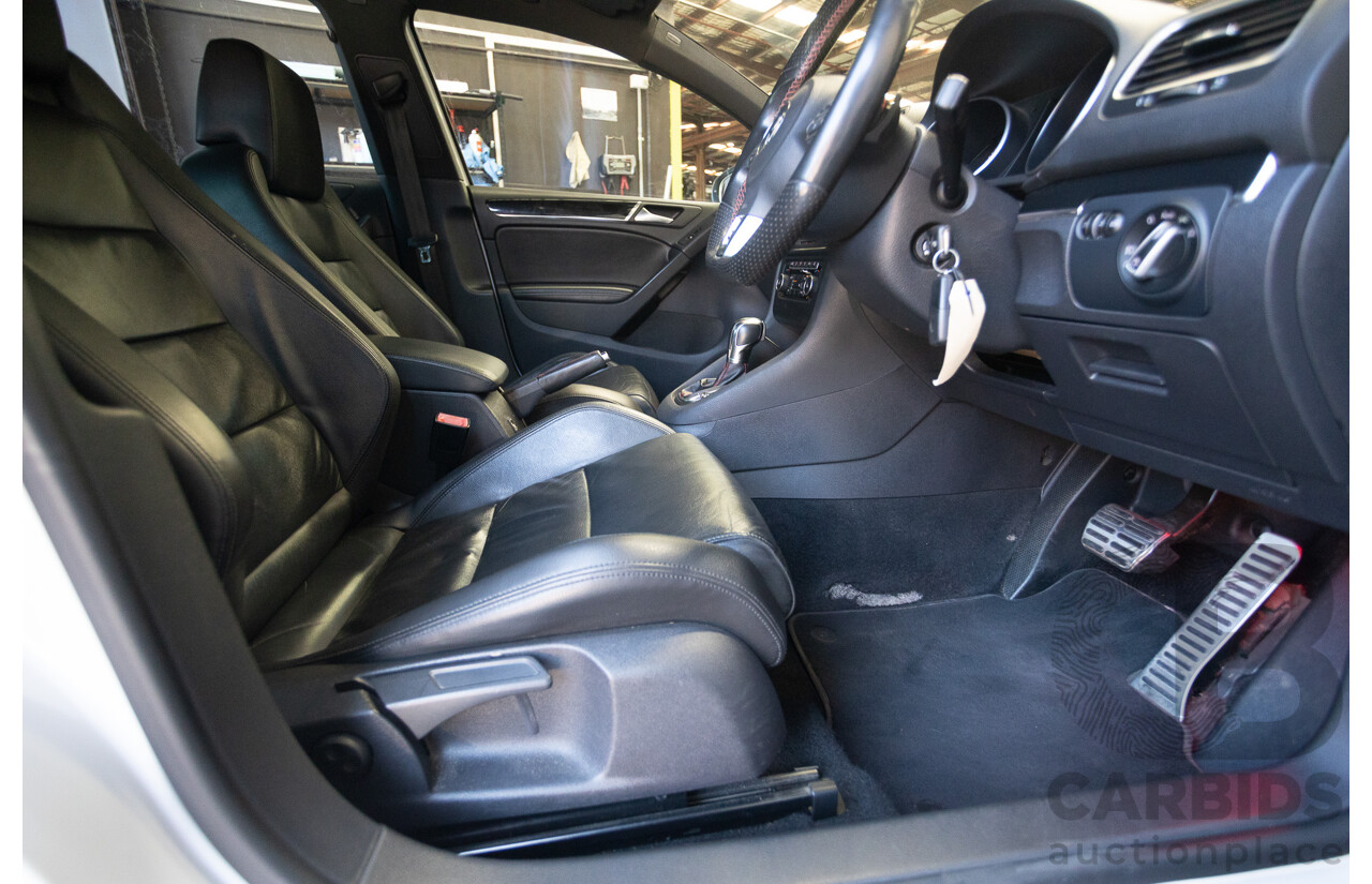 1/2013 Volkswagen Golf GTI 1K MY13 5D Hatchback White Turbo 2.0L