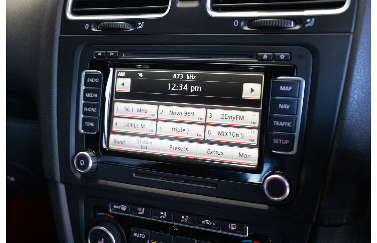 1/2013 Volkswagen Golf GTI 1K MY13 5D Hatchback White Turbo 2.0L