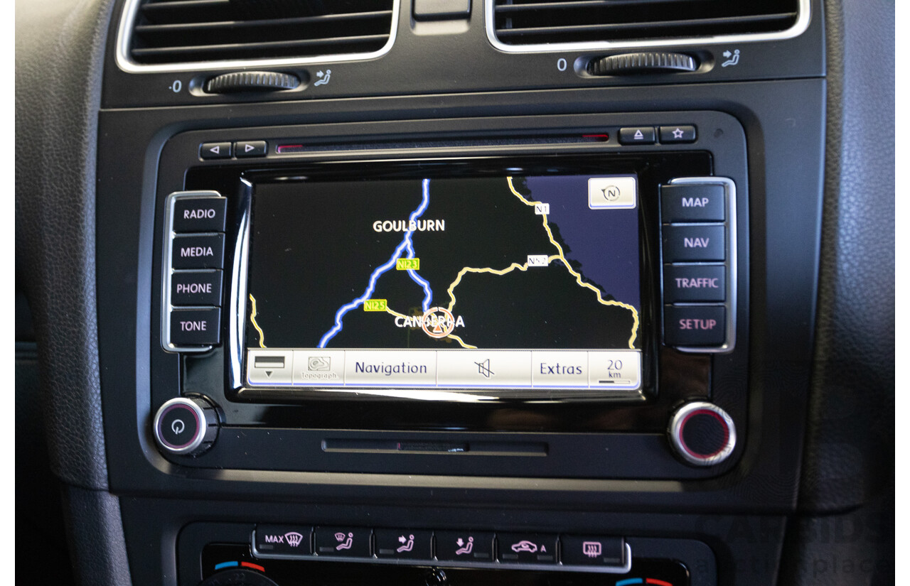 1/2013 Volkswagen Golf GTI 1K MY13 5D Hatchback White Turbo 2.0L