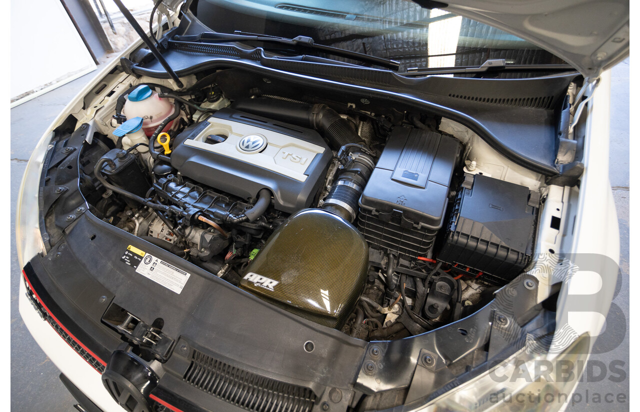 1/2013 Volkswagen Golf GTI 1K MY13 5D Hatchback White Turbo 2.0L