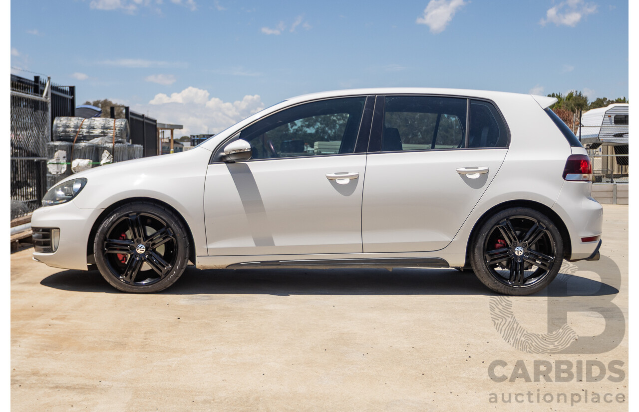 1/2013 Volkswagen Golf GTI 1K MY13 5D Hatchback White Turbo 2.0L