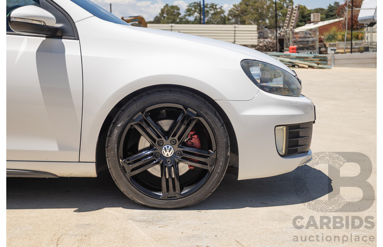1/2013 Volkswagen Golf GTI 1K MY13 5D Hatchback White Turbo 2.0L