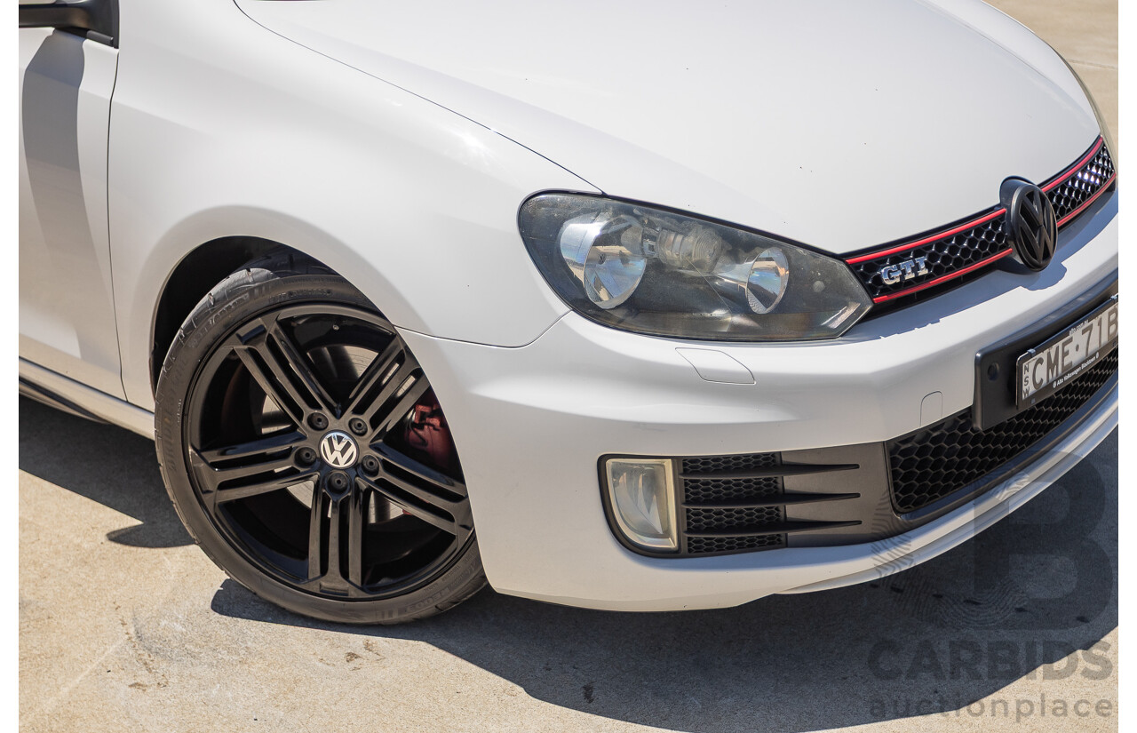 1/2013 Volkswagen Golf GTI 1K MY13 5D Hatchback White Turbo 2.0L