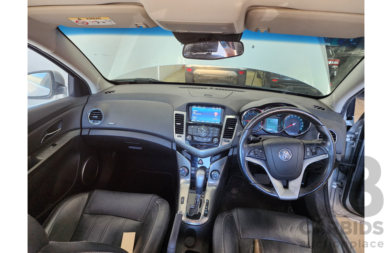 6/2014 Holden Cruze Z-Series JH MY14 4d Sedan Silver 1.8L