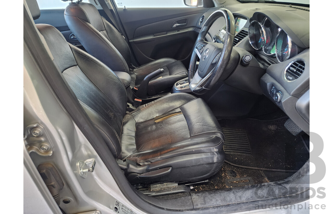 6/2014 Holden Cruze Z-Series JH MY14 4d Sedan Silver 1.8L