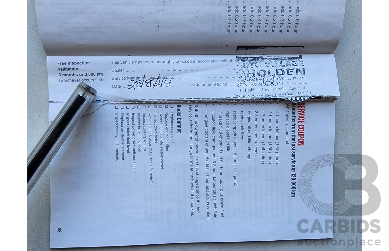 6/2014 Holden Cruze Z-Series JH MY14 4d Sedan Silver 1.8L