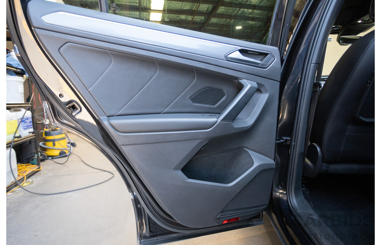 7/2019 Volkswagen Tiguan 132 TSI R-Line Edition (AWD) 5NA MY19 4D Wagon Deep Black Pearl Turbo 2.0L