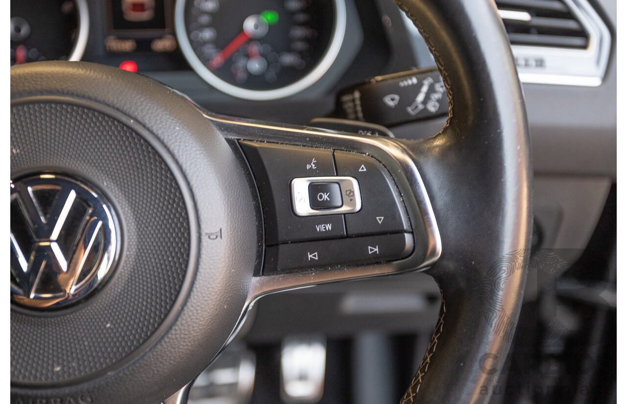 7/2019 Volkswagen Tiguan 132 TSI R-Line Edition (AWD) 5NA MY19 4D Wagon Deep Black Pearl Turbo 2.0L