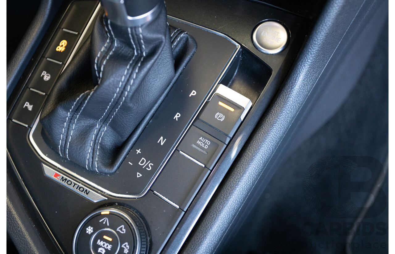 7/2019 Volkswagen Tiguan 132 TSI R-Line Edition (AWD) 5NA MY19 4D Wagon Deep Black Pearl Turbo 2.0L