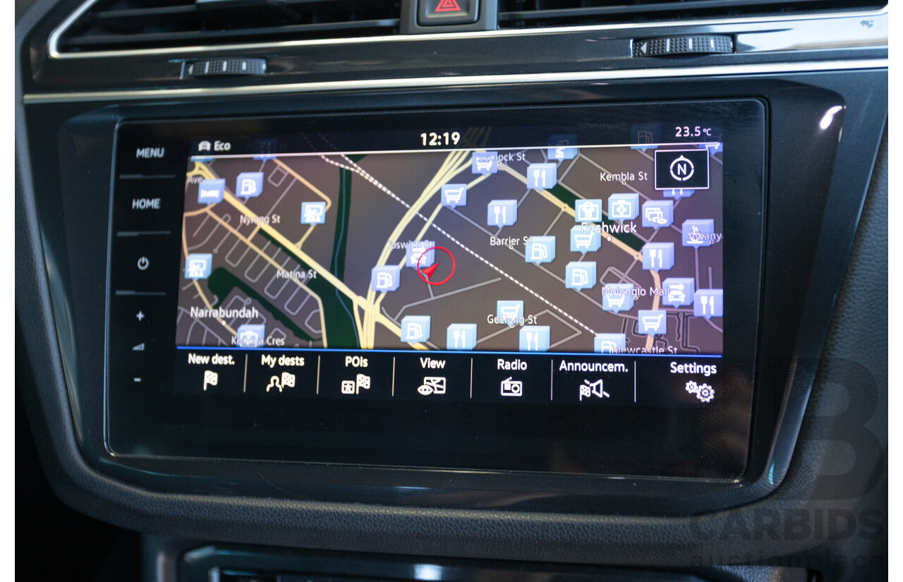 7/2019 Volkswagen Tiguan 132 TSI R-Line Edition (AWD) 5NA MY19 4D Wagon Deep Black Pearl Turbo 2.0L