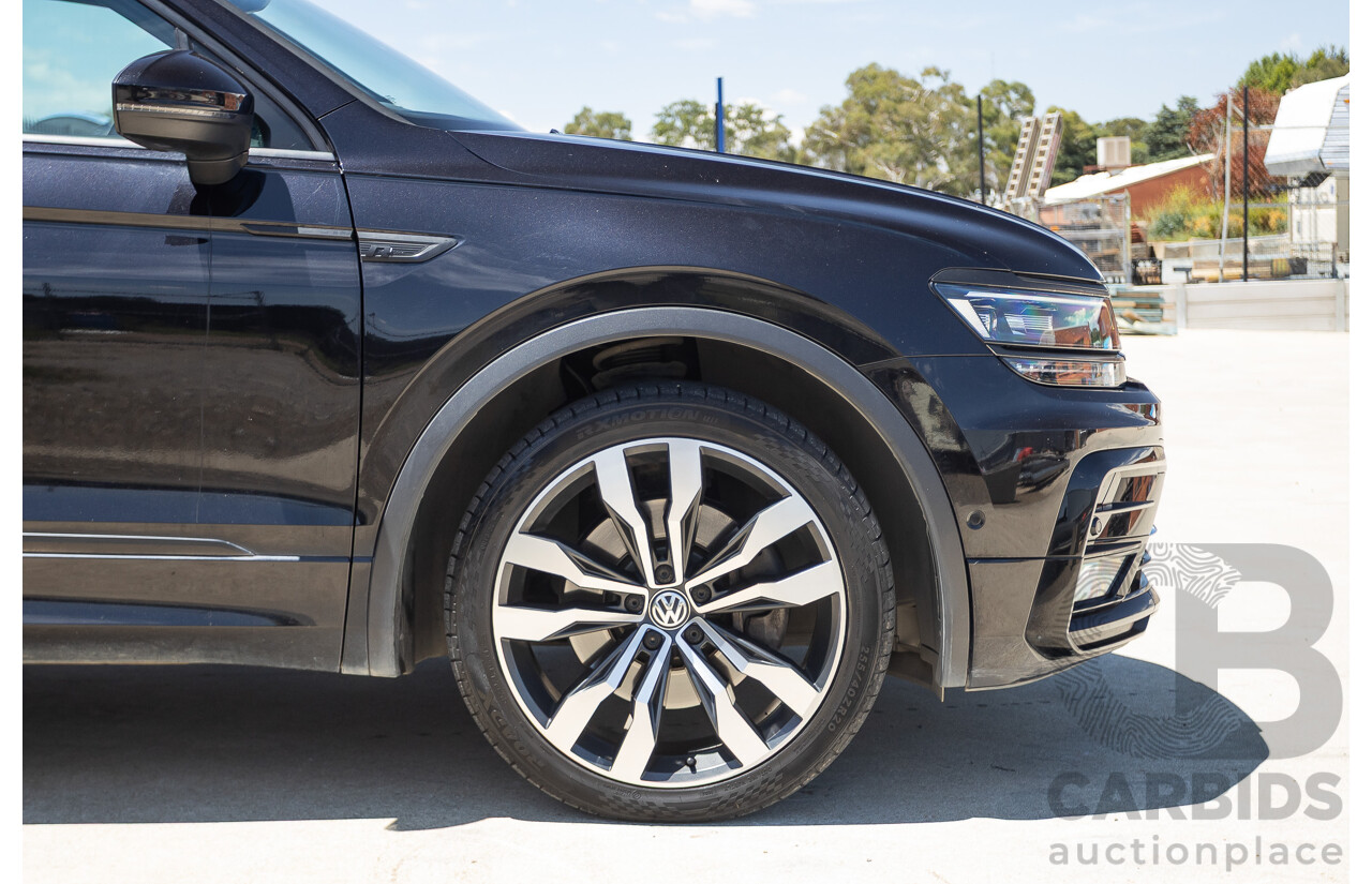 7/2019 Volkswagen Tiguan 132 TSI R-Line Edition (AWD) 5NA MY19 4D Wagon Deep Black Pearl Turbo 2.0L