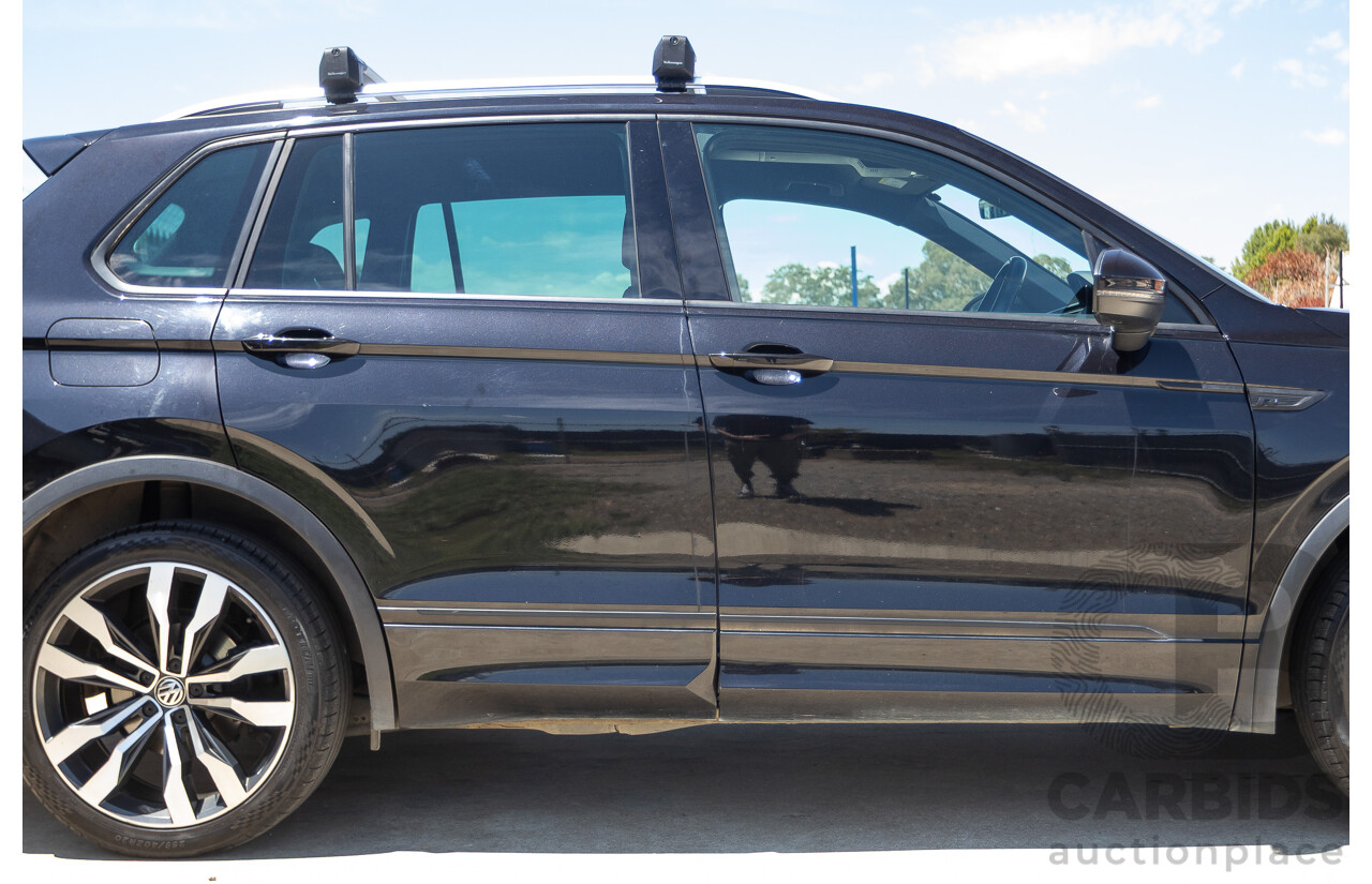 7/2019 Volkswagen Tiguan 132 TSI R-Line Edition (AWD) 5NA MY19 4D Wagon Deep Black Pearl Turbo 2.0L